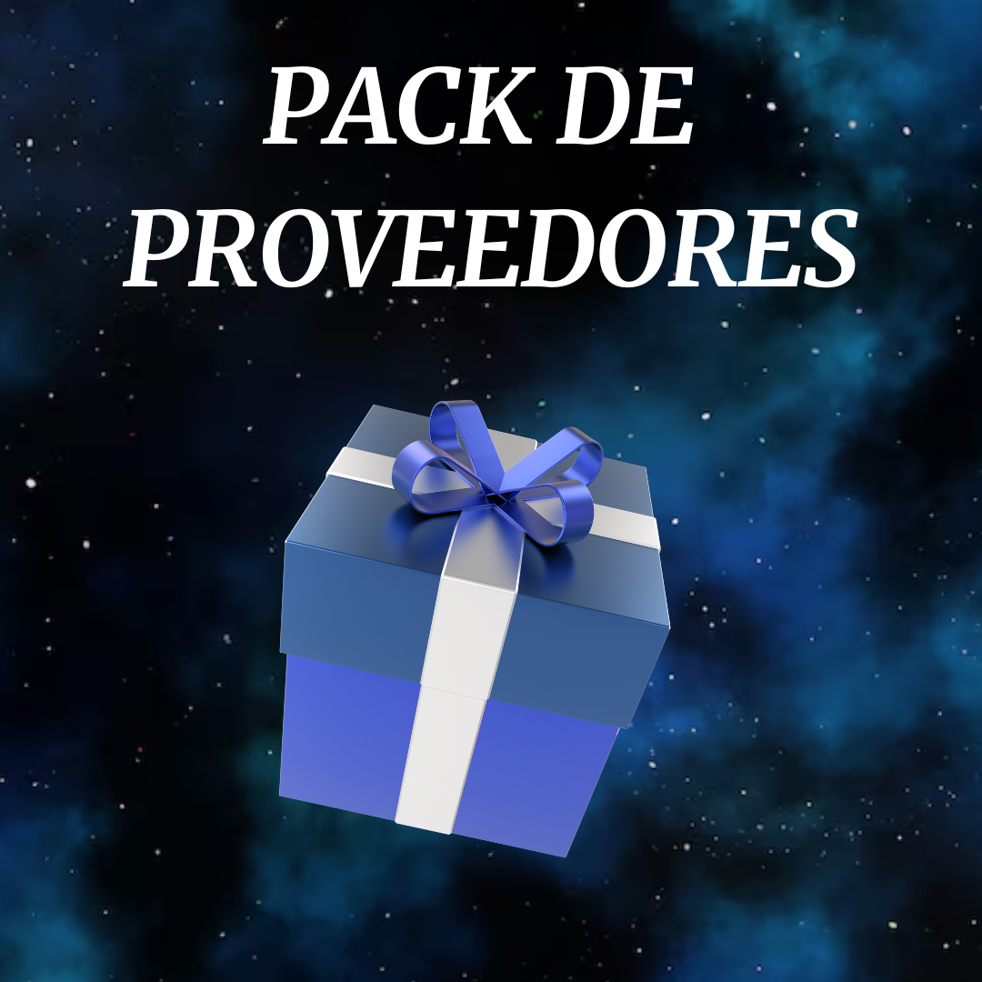 Pack de Proovedores Web